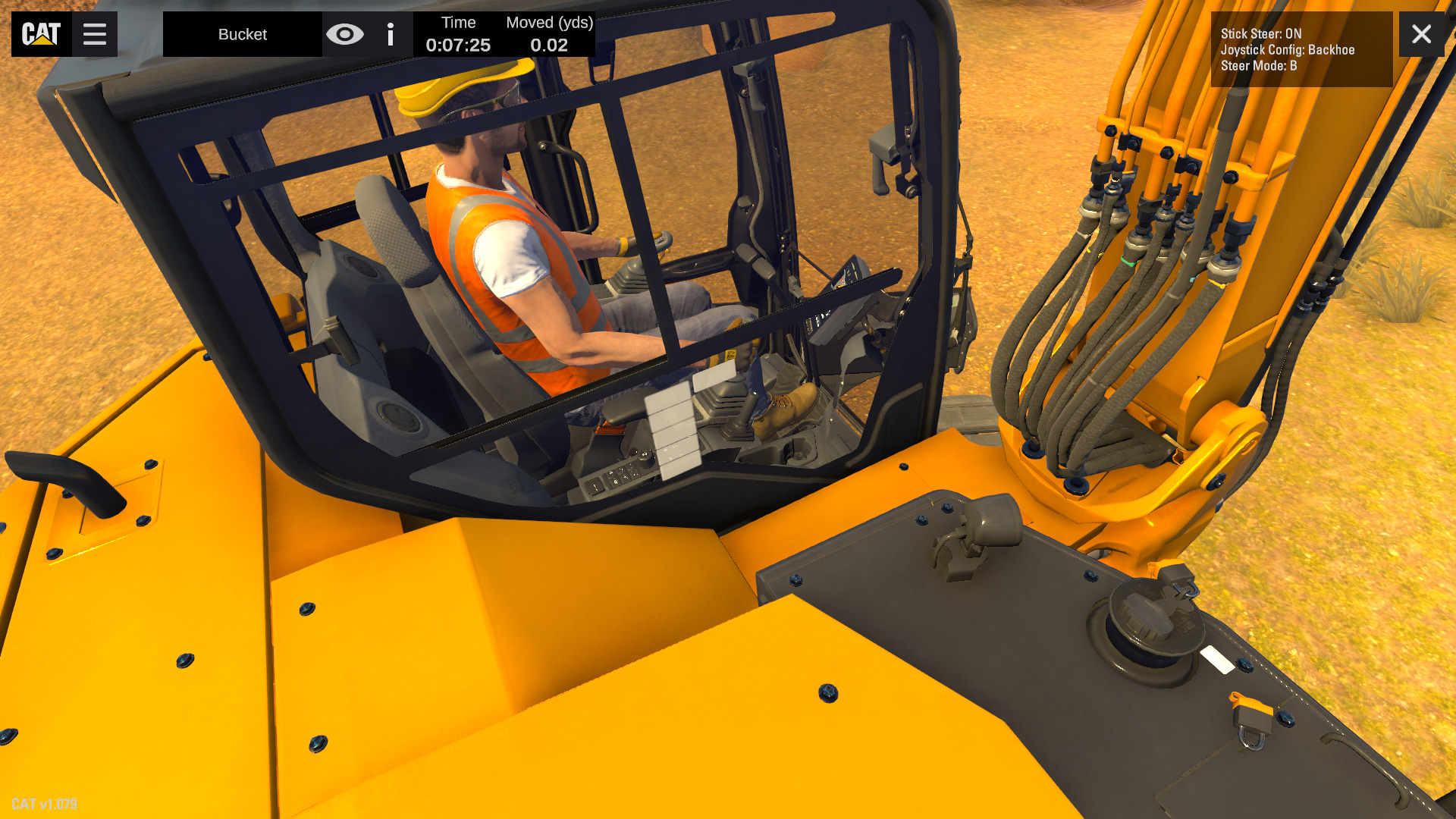 Virtual Heavy Equipment Operator Training Simulator