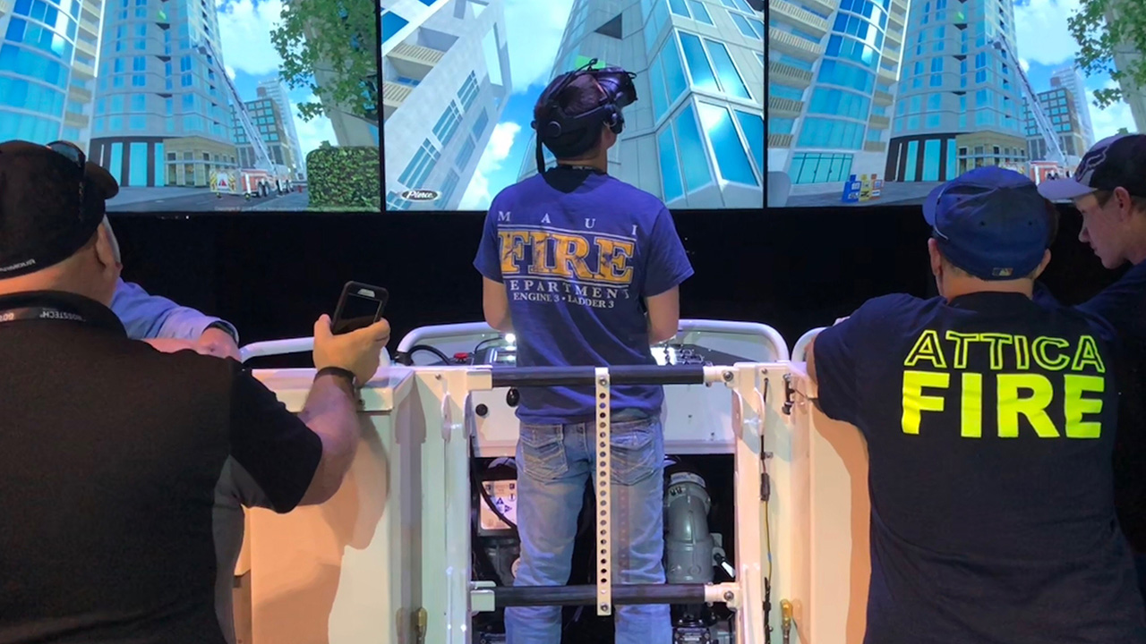Virtual Reality Equipment Simulator
